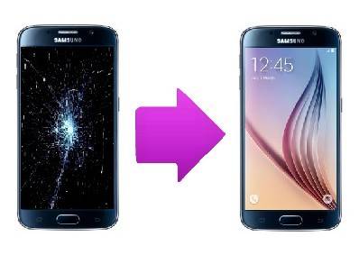 Réparation du  bloc écran pour un Samsung Galaxy S6 G920F a caumont sur durance pres de noves