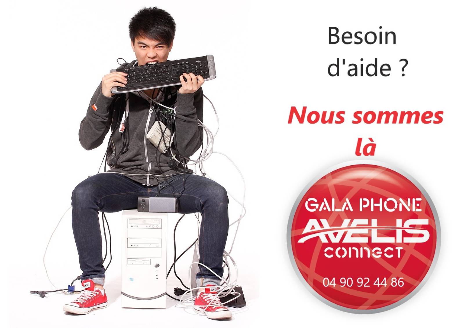 Réparation d'ordinateurs et d'ordinateurs portables de toute marque, sur Saint Remy de Provence près de Mollégès