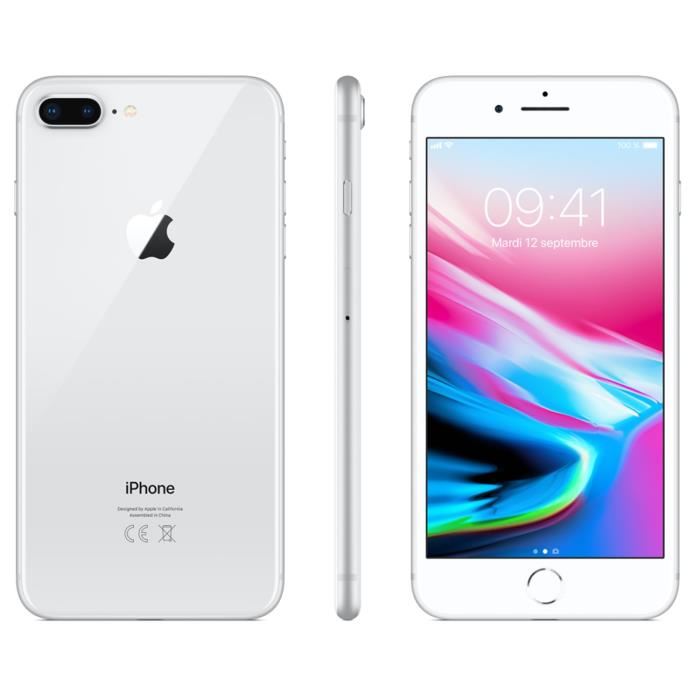 Iphone 8 plus 256Go argent galaphone proche de cavaillon