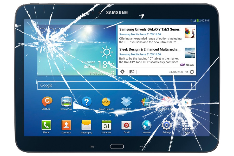 Réparation vitre tactile tablette Samsung Galaxy TAB 3 10.1 P5200